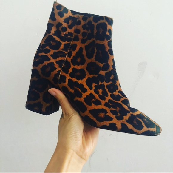 Zara Shoes - Zara 6.5 animal print boots